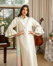 Abaya Dubai Women Long Dress Modest Kaftan Muslim Robe Ramadan Gown Islamic Prom