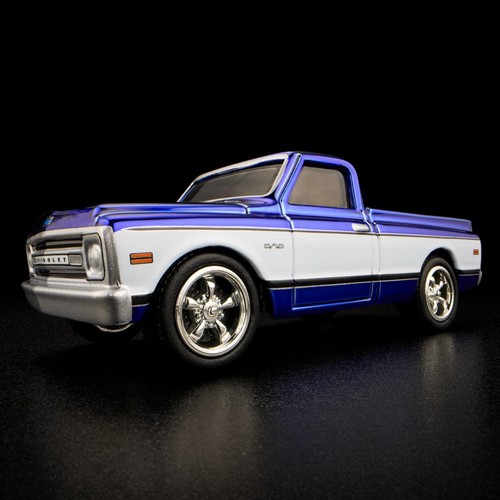 HOT WHEELS 2024 RLC EXCLUSIVE 1969 CHEVY C-10 PICK-UP REAL RIDER!! - Picture 17 of 20