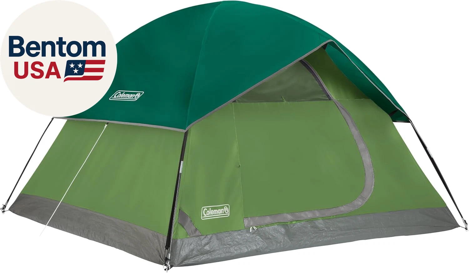 Sundome Camping Tent with Rainfly, 2/3/4/6 Person Tent Sets up in 10 Mins, Weath