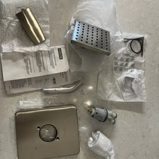 Delta Modern Brushed Nickel Shower Trim Kit - Stainless T14267-SS-PP nicked