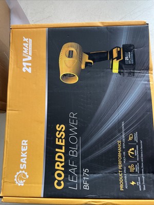 saker cordless leff blower bf175
