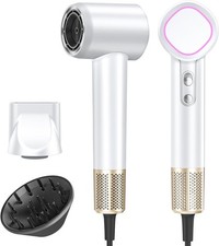 Hair Dryer, 160000 RPM High-Speed Brushless Motor with 500 Million Negative