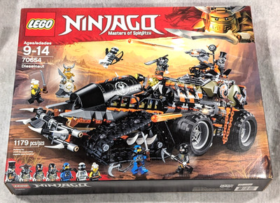New Lego Ninjago 70654 Dieselnaut in Factory Sealed Box Retired with Shelf Wear