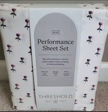 Threshold 400 Thread Count Performance King Sheet Set