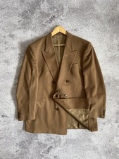 Loro Piana Double-Breasted Cashmere Wool Blazer Made In Italy Size L