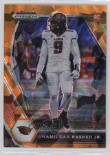2021 Panini Prizm Draft Picks Orange Ice Prizm Hamilcar Rashed Jr #141 0rb