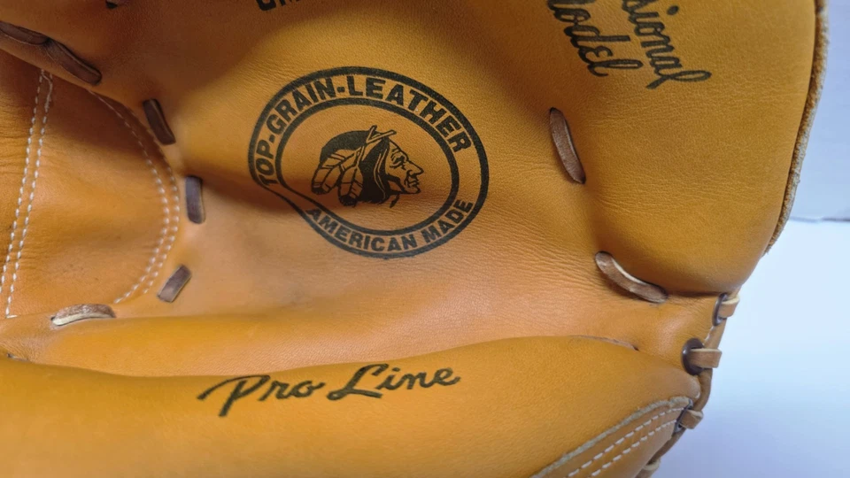  Guante Catchers de Cuero Hecho en Estados Unidos CM47 Pro Line Modelo Profesional Mano Izquierda Foto 4 de 4