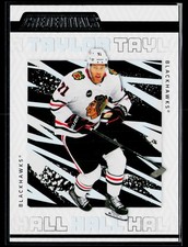 2023-24 Upper Deck Credentials #18 Taylor Hall Ice Blue Chicago Blackhawks