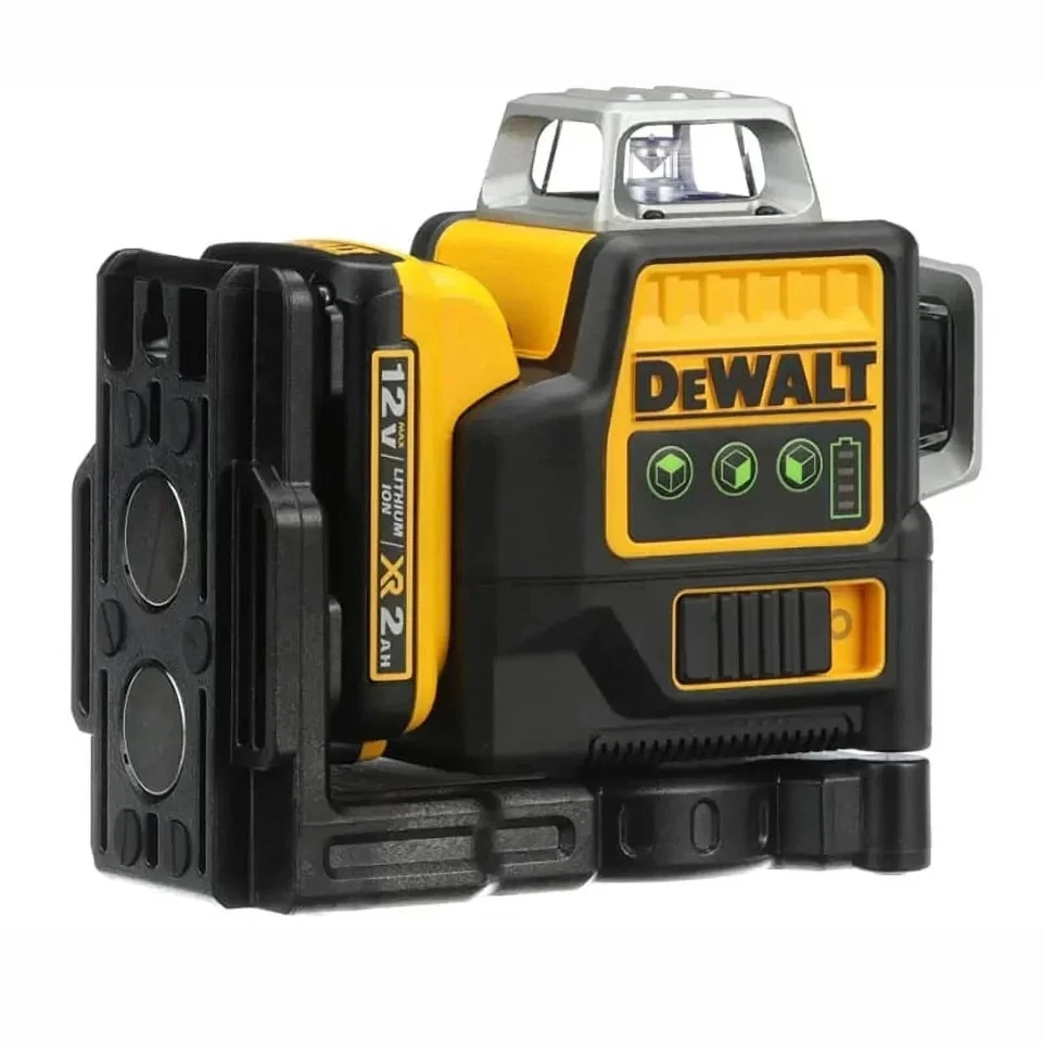 DEWALT DW089LG 12 Line 3x360° Green Laser Level Self Leveling 12V Kit - Image 3 of 4