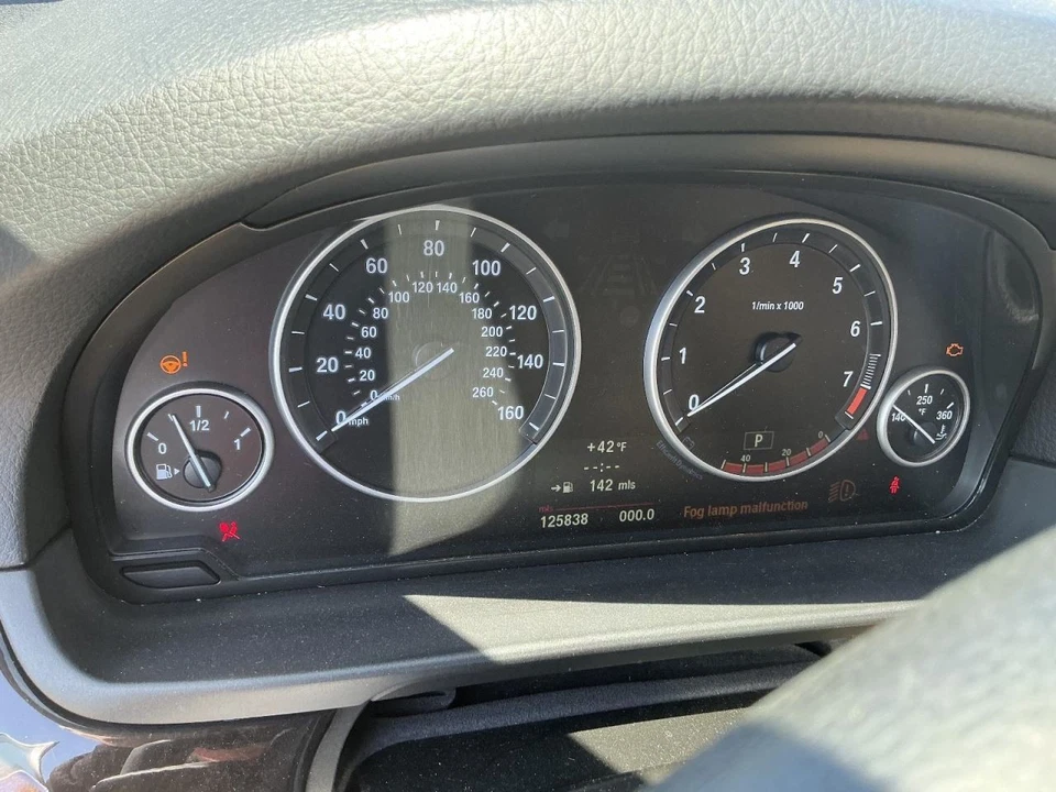 Passenger Rear Window Regulator Electric Fits 11-16 BMW 528i 830388 - Image 2 of 4