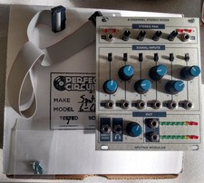 Sputnik Modular 6 Channel Stereo Mixer Eurorack Module discontinued , rare 