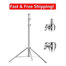 9.2ft Heavy Duty Stainless Steel Light Stand ...