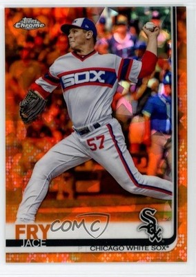2019 Topps Chrome Sapphire Orange 19/25 Jace Fry #636 Rookie RC 0s61