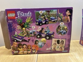 Lego Friends Vet Clinic 41085 & Baby Elephant Jungle Rescue 41421 - Used