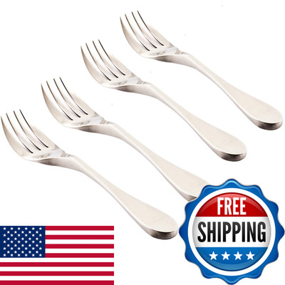 Knork Original Forged Salad Forks Set Of 4 Open Stock 18/10 Stainless Steel