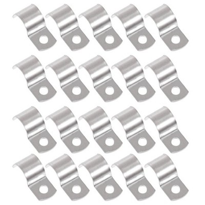 100 Pcs Metallkabelklemmen Kabelaufbewahrung Klammern Kabelfixierer