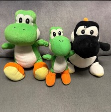 3 x Yoshi Plüsch Stofftier Nintendo PMS Super Mario World 2010 + 2011 + 2022