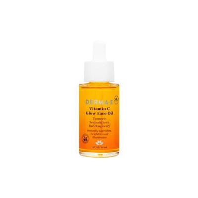 Derma E Vitamin C Glow Face Oil, Facial Oil Nourishes, Brightens and Illuminates