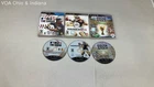 MLB 13 The Show Madden NFL 11 2010 FIFA World Cup 3 PS3 Game Lot