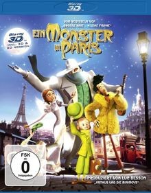 Ein Monster in Paris [3D Blu-ray] von Bergeron, Bibo | DVD | Zustand sehr gut