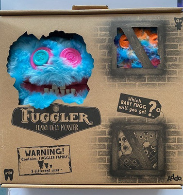 FUGGLER FAMILY 3ER PACK STINKFACE + 12 CM GRINSEN GRINSEN + MYSTERY BABY FUGG NEU SPIELZEUG