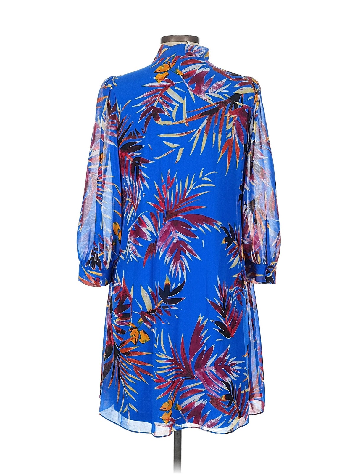 Calvin Klein Women Blue Casual Dress 10 thumbnail 2