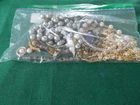 Vintage Mixed Bag of Wearable Costume Jewelry