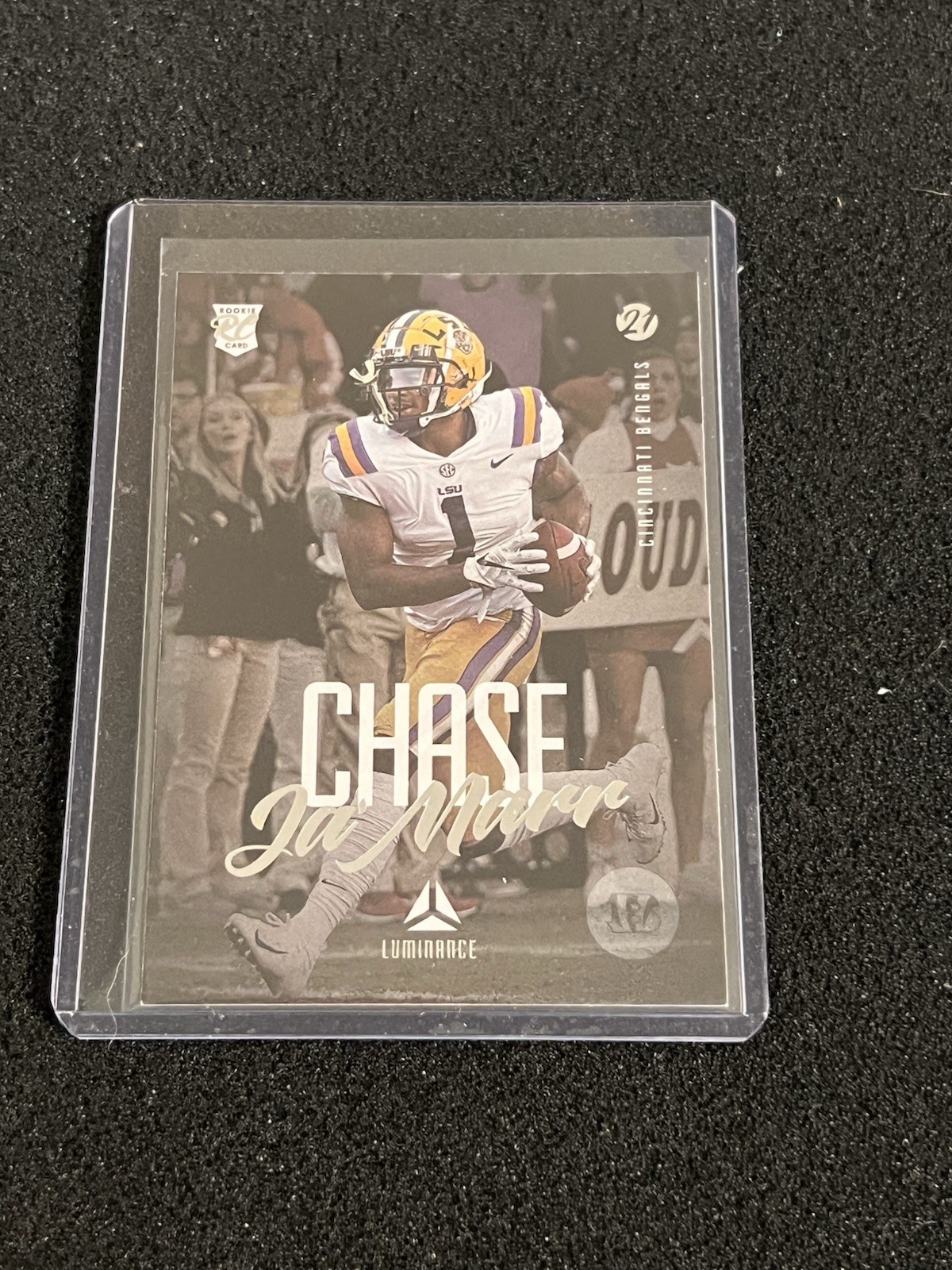 Ja’Marr Chase 2021 Panini Luminance Rookie Card Bengals #116