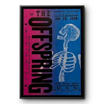 The Offspring Live Poster Jan 20 2026 Spokane WA