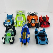 TESTED  PERFECT Lot of 7 Vtech Switch  Go Dinos Transforming Dinosaur Vehicles