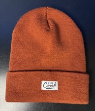 Burnt Orange Beanie Hat Rice Crook