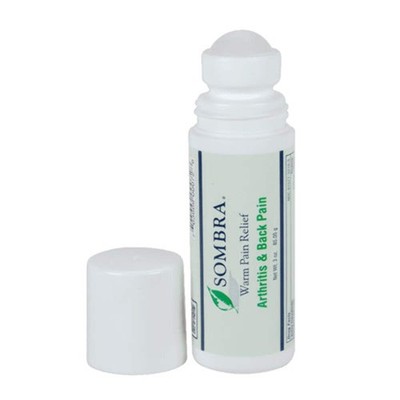Sombra Warm Pain Relief Arthritis&Back Pain 3oz RollOn