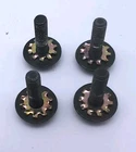*VINTAGE PART* Pioneer SX-737 *SET OF 4 LARGE CASE COVER SCREWS* SY06