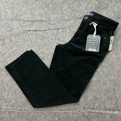 Democracy Ab Solution Straight Leg Corduroy Pants Women's Size 8 Petite NWT