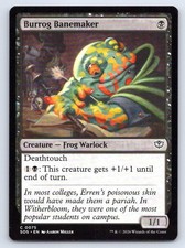 Magic: The Gathering Burrog Banemaker Secrets of Strixhaven SOS C 75 NM