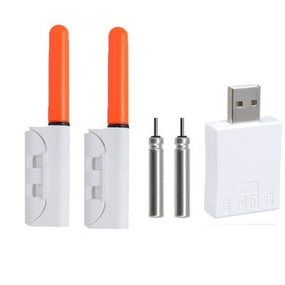 Fishing Rod Tip Glow With Charger Waterproofs LED Night Fishing Rod Light