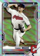 2021 Bowman Draft #BDC-111 Tommy Mace Chrome Refractor