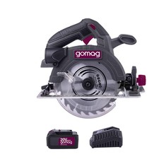 Gomag Akku Handkreiss&auml;ge GO-HKS165BL 20V 4,0 Akku/Ladeger&auml;t LED B-Ware