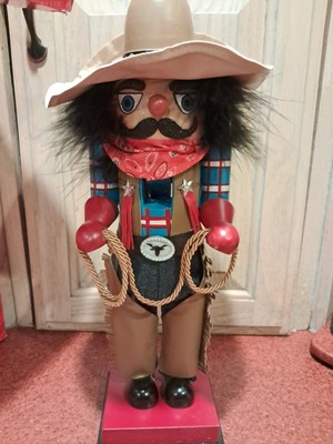 Kurt Adler Holly Adler Hollywood Cowboy Nutcracker 15''