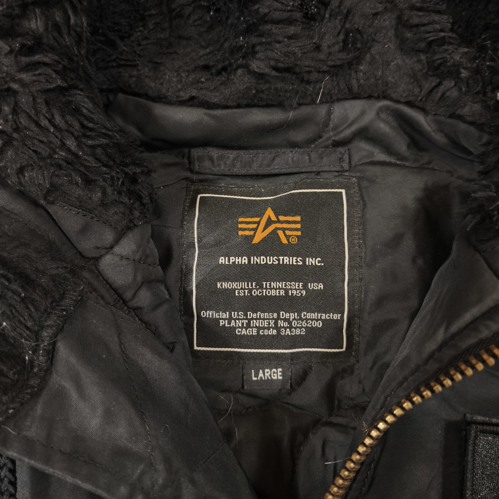 Alpha Industries Custom Bomber Jacket Hooded Flye… - image 13
