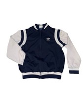 Vintage 1980  s Adidas Ventex Full-Zip Tracksuit Jacket Track Top Size Large