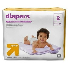 Diapers Size 2 37 Count 12-18 lbs 