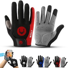 Men Mountain Bike Gloves Padded Cycling Touch Screen MTB Racing Dirt Bike Gloves