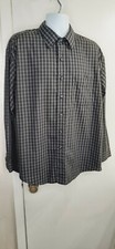 van heusen XL Dark Grey Button-down Long Sleeve 17-17 / . Lightly textured