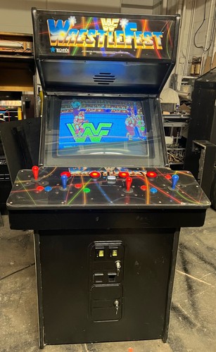 WRESTLEFEST ARCADE MACHINE by TECHNOS 1991 (Excellent Condition) - Picture 5 of 15
