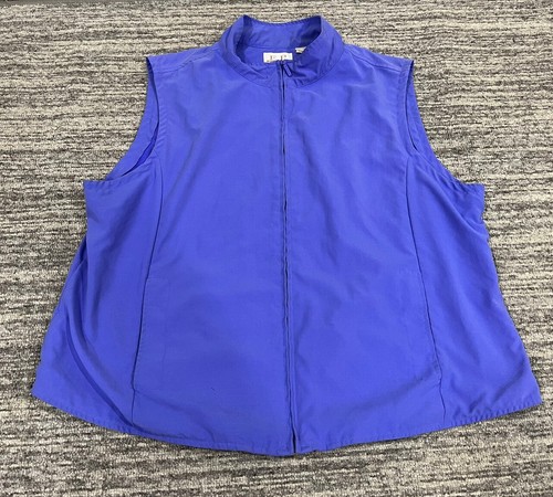 EP PRO Damen Golfweste blau/lila Größe XL mit Taschen