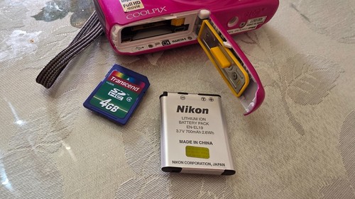 Nikon Coolpix S32 13,2 megapixel fotocamera digitale rosa - Foto 5 di 5