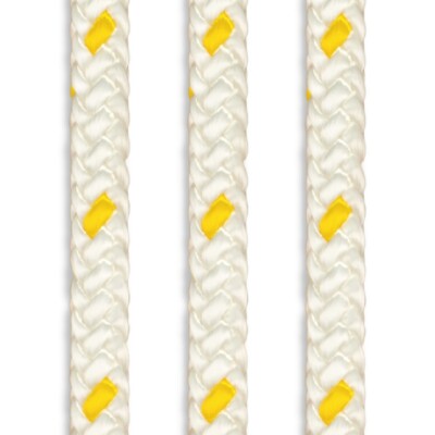 Yale 1/2 inch XTC 12 strand climbing Rope Yellow break strength 6000 lbs 255068