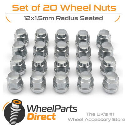 Original Style Radmuttern (20) 12x1,5 Radius für Honda CR-V [Mk2] 02-06