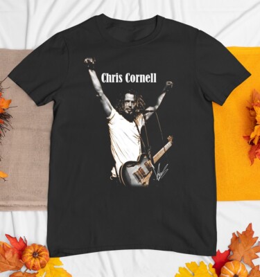 Chris Cornell Soundgarden Signature All Size S to 234XL Unisex T-Shirt